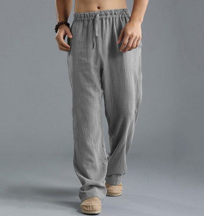 Linen Breathable Sports Trousers