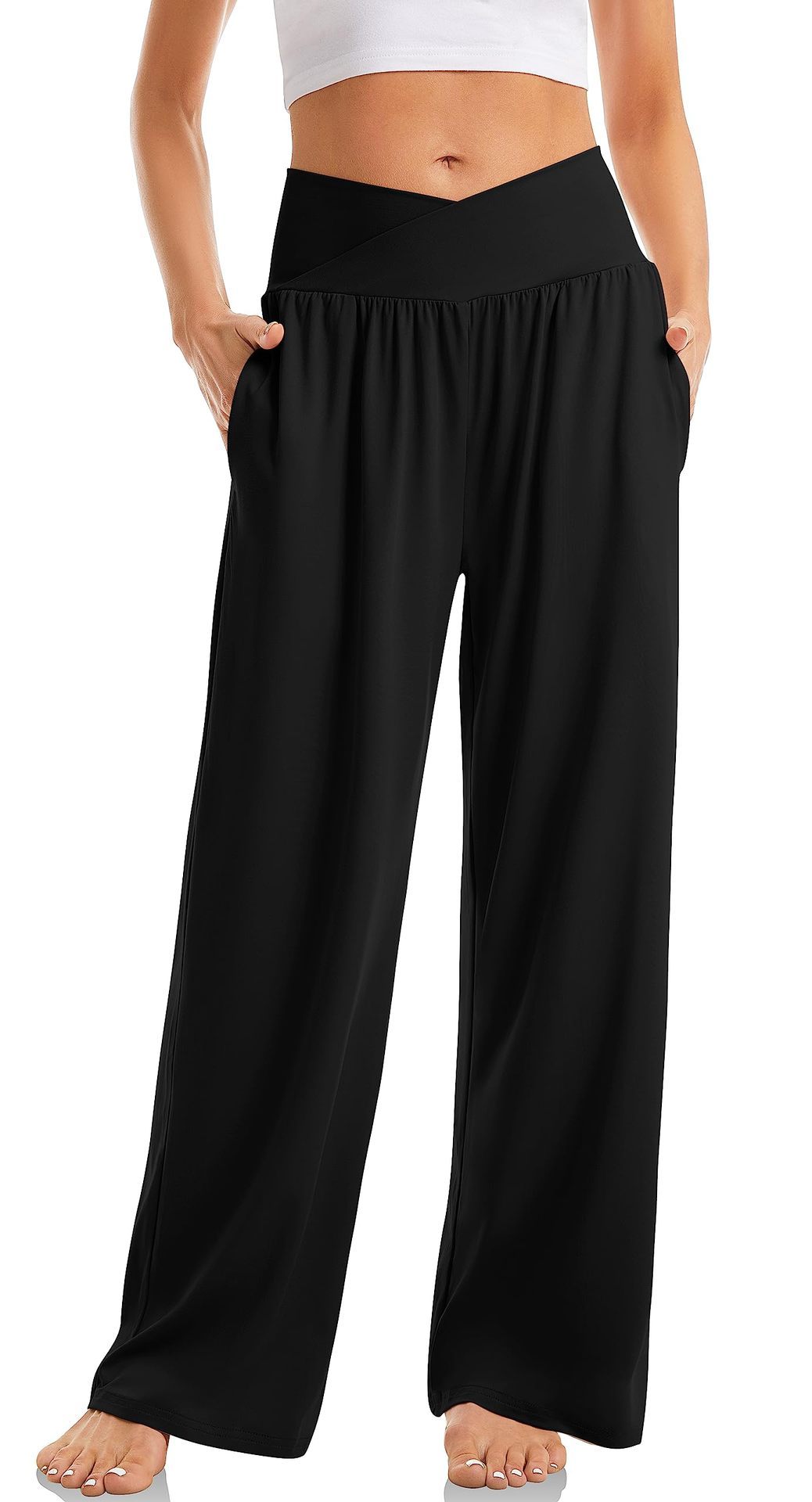 Women's Cross Waist Yoga Pants