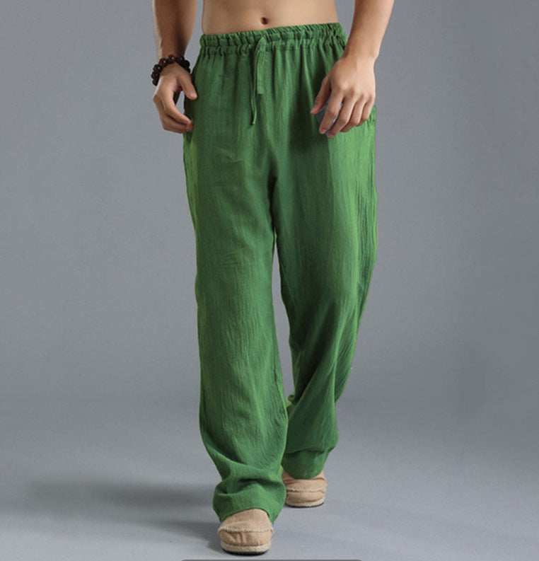 Linen Breathable Sports Trousers