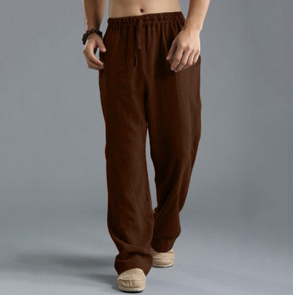 Linen Breathable Sports Trousers