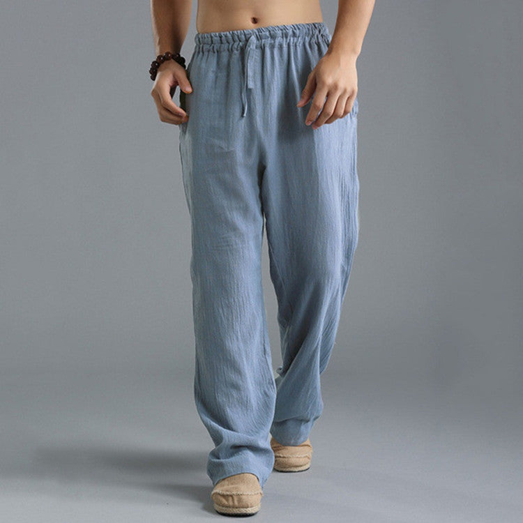 Linen Breathable Sports Trousers