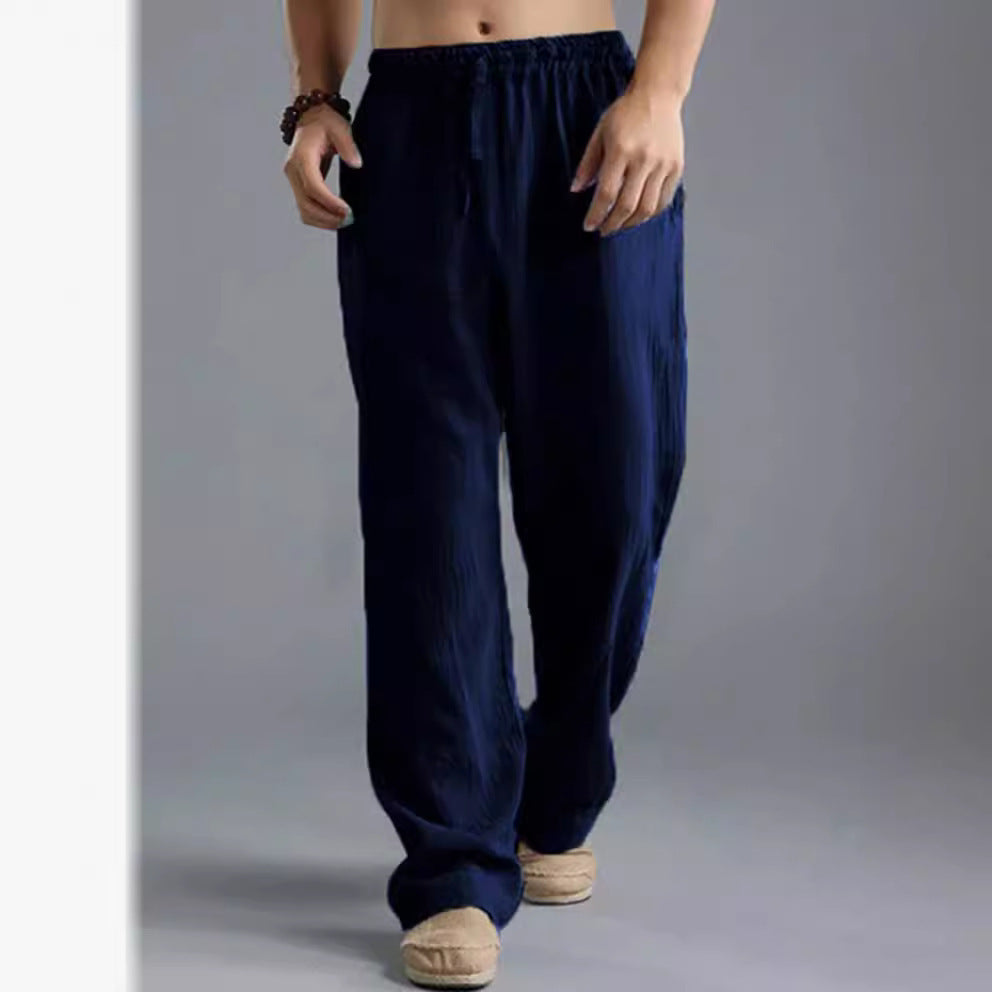 Linen Breathable Sports Trousers